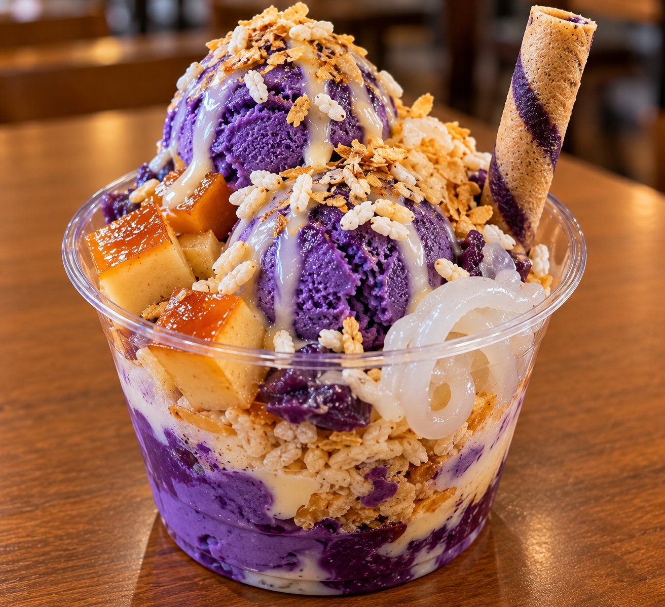 Ube Ice Cream — Twist — Ube With a Twist